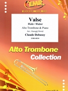 Valse by Debussy Claude - Orwid Georgij - for Alto Trombone and Piano (Alto Trombone and Piano)