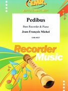 Pedibus by Michel Jean-Francois for Bass Recorder and Piano (Bass Recorder and Piano)