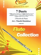 7 Duets by Dokshitser Timofei for 2 Piccolos and Piano (2 Piccolos and Piano)