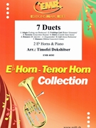 7 Duets by Dokshitser Timofei for 2 Eb Horns and Piano (2 Eb Horns and Piano)