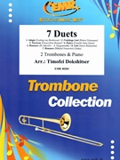 7 Duets by Dokshitser Timofei for 2 Trombones and Piano (2 Trombones and Piano)