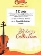 7 Duets by Dokshitser Timofei for Violin Violoncello and Piano (Violin Violoncello and Piano)