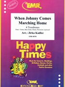 When Johnny Comes Marching Home by Kadlec Jirka for 4 Trombones (4 Trombones (Piano / Guitar Bass Guitar Drums Percussion (optional)))