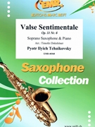 Valse Sentimentale by Tchaikovsky Pyotr Ilyich - Timofei Dokshitser - for Soprano Saxophone and Piano (Soprano Saxophone and Piano)