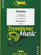 Sonata by Speer Daniel - Scott Richards - for 3 Trombones and Piano (3 Trombones and Piano)