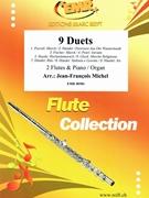 9 Duets by Michel Jean-Francois for 2 Flutes and Organ (2 Flutes and Organ)