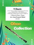 9 Duets by Michel Jean-Francois for 2 Oboes and Organ (2 Oboes and Organ)