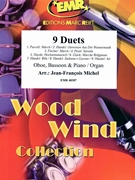 9 Duets by Michel Jean-Francois for Oboe Bassoon and Piano (Oboe Bassoon and Piano)