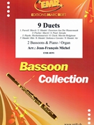 9 Duets by Michel Jean-Francois for 2 Bassoons and Piano (2 Bassoons and Piano)