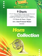 9 Duets by Michel Jean-Francois for 2 Horns and Organ (2 Horns and Organ)