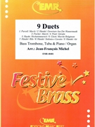 9 Duets by Michel Jean-Francois for Bass Trombone Tuba and Organ (Bass Trombone Tuba and Organ)