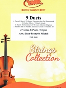 9 Duets by Michel Jean-Francois for 2 Violas and Organ (2 Violas and Organ)