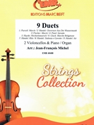 9 Duets by Michel Jean-Francois for 2 Violins and Piano (2 Violins and Piano)