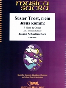 Susser Trost mein Jesus kommt by Bach Johann Sebastian - Klemens Schnorr - for Horn and Organ (Horn and Organ)