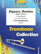 Dignare Domino by Mendelssohn Felix - Sturzenegger Kurt - for 4 Trombones (4 Trombones)