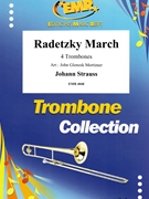 Radetzky March by Strauss Johann - Mortimer John Glenesk - for 4 Trombones (4 Trombones)