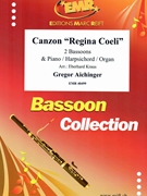 Canzon Regina Coeli by Aichinger Gregor - Kraus Eberhard - for 2 Bassoons and Piano (2 Bassoons and Piano)