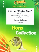 Canzon Regina Coeli by Aichinger Gregor - Kraus Eberhard - for 2 Horns and Organ (2 Horns and Organ)