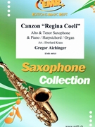 Canzon Regina Coeli by Aichinger Gregor - Kraus Eberhard - for Alto Saxophone Tenor Saxophone and Piano (Alto Saxophone Tenor Saxophone and Piano)