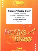 Canzon Regina Coeli by Aichinger Gregor - Kraus Eberhard - for Trumpet (Trumpet (Cornet) Trombone and Piano)