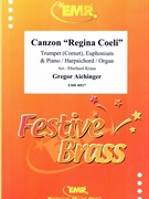 Canzon Regina Coeli by Aichinger Gregor - Kraus Eberhard - for Trumpet (Trumpet (Cornet) Euphonium and Piano (Organ))