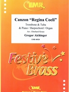 Canzon Regina Coeli by Aichinger Gregor - Kraus Eberhard - for Trombone Tuba and Piano (Trombone Tuba and Piano)