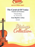 The Carnival Of Venice by Arban Jean-Baptiste - Leclair David - for Viola and Piano (Viola and Piano)