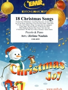 18 Christmas Songs by Naulais Jerome for Piccolo and Piano (Piccolo and Piano)
