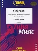Czardas by Monti Vittorio - Leclair David - for Tuba Quartet (Tuba Quartet (2 Euphoniums and 2 Tubas))