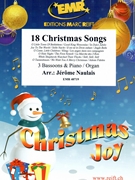 18 Christmas Songs by Naulais Jerome for 3 Bassoons and Organ (3 Bassoons and Organ)