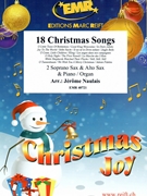 18 Christmas Songs by Naulais Jerome for 3 Saxophones (3 Saxophones (SSA) and Organ)