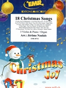 18 Christmas Songs by Naulais Jerome for 3 Violas and Piano (3 Violas and Piano)
