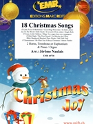 18 Christmas Songs by Naulais Jerome for 2 Horns Trombone or Euphonium and Organ (2 Horns Trombone or Euphonium and Organ)