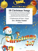 18 Christmas Songs by Naulais Jerome for 3 Euphoniums and Piano (3 Euphoniums and Piano)