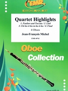 Quartet Highlights by Michel Jean-Francois for 4 Oboes (4 Oboes)