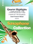 Quartet Highlights by Michel Jean-Francois for 4 Saxophones (4 Saxophones (SSAA))