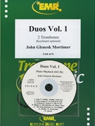 Duos Vol. 1 by Mortimer John Glenesk for 2 Trombones w/ Audio (2 Trombones and CD Play Back / Play Along (Piano (Keyboard) optional + CD Play Back / Play Along ))