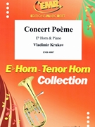 Concert Poeme by Krukov Vladimir for Eb Horn and Piano (Eb Horn and Piano)
