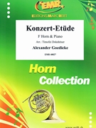 Konzert-Etude by Goedicke Alexander - Timofei Dokshitser - for Horn and Piano (Horn and Piano)