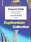 Konzert-Etude by Goedicke Alexander - Timofei Dokshitser - for Euphonium and Piano (Euphonium and Piano)