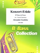 Konzert-Etude by Goedicke Alexander - Timofei Dokshitser - for Bb Bass and Piano (Bb Bass and Piano)