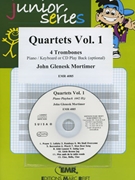 Quartets Volume 1 by Mortimer John Glenesk for 4 Trombones and Piano (4 Trombones and Piano (Piano (Keyboard) optional + CD Play Back / Play Along ))