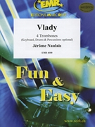 Vlady by Naulais Jerome for 4 Trombones and Rhythm Section (4 Trombones and Rhythm Section (Keyboard Drums and Percussions optional))