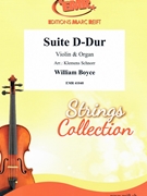 Suite D-Dur by Boyce William - Klemens Schnorr - for Violin and Organ (Violin and Organ)