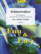Schneewalzer by Naulais Jerome for 4 Trombones and Piano (4 Trombones and Piano (Keyboard Drums and Percussion optional))