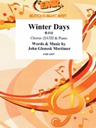 Winter Day by Mortimer John Glenesk for Chorus (Chorus (SATB) and Piano (includes 20 parts of Chorus))