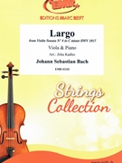 Largo by Bach Johann Sebastian - Jirka Kadlec - for Viola and Piano (Viola and Piano)