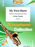 My First Duets by Naulais Jerome for 2 Baritone Saxophones and Piano (2 Baritone Saxophones and Piano)
