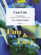 Can - Can by Naulais Jerome for 2 Trombones (2 Trombones (Keyboard Drums Timpani and Tambourine optional))