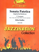 Sonata Patetica by Kadlec Jirka for 5 Trumpets (5 Trumpets (Piano / Guitar Bass Guitar Drums Percussion (optional)))